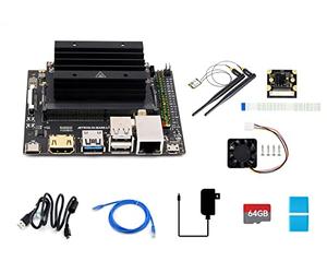 Waveshare Jetson-Nano-Lite-Dev-Kit-B(Single Camera Vision Kit), with Jetson-Nano-Lite-Dev-Kit & 8 Megapixel High-Definition Camera, for Face Recognition, Road Sign and License Plate Recognition, etc