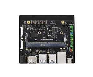 Waveshare Jetson Orin Nano/NX AI Development Board, with Two 4-Lane CSI Ports, Two M.2 Key M and One M.2 Key E Ports, 5 USB Ports, 4K High-Definition DisplayPort Port, Compatible with Orin Module