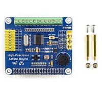 Waveshare La expansión AD/DA te permite añadir funciones AD/DA de alta precisión compatibles con Raspberry Pi 5/4B/3B/Zero/Zero W/Zero 2W/Pico/Pico W/Pico WH y Jetson Nano