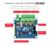 Waveshare la Placa de ExpansióN RS485 CAN HAT RS485 CAN para Raspberry Pi Permite una ComunicacióN Estable a Larga Distancia a TravéS de RS485/CAN