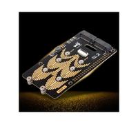 Waveshare Módulo de Placa Adaptadora PCIe A M.2 de Doble Canal para Raspberry Pi 5 Módulo de 5 Gbps Módulo de Lectura/Escritura de Disco Duro Más