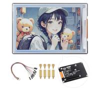 Waveshare Pantalla de papel electrónico a todo color E Ink Spectra 6 (E6) de 4 pulgadas, compatible con Raspberry Pi 5/4B/3B/Zero/Zero W/Zero 2W/Pico/Pico W/Pico WH, Jetson Nano y RDK X3, con placa de