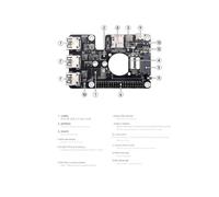 Waveshare Placa Adaptadora para Raspberry Pi 5 PCIe A M.2 4G/5G y Placa Adaptadora USB 3.2 con Módulo de Antena 5G 4 en 1