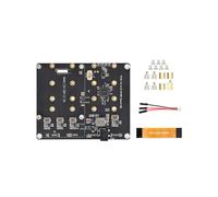 Waveshare Placa Adaptadora para Raspberry Pi 5 PCIe A NVMe M.2 de 4 Canales, Compatible con para Discos Duros M.2 2280/2260/2242/2230 para PI5(EU)
