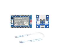 Waveshare Placa de Desarrollo de Microcontrolador RP2040-BLE + Placa Adaptadora de Modo Dual BT 5.1 FPC Puerto de 8 Pines Pin GPIO MultifuncióN