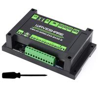 waveshare Placa de expansión inalámbrica IoT 5G/4G/LoRa con módulo UPS para Raspberry Pi Compute Module Serie 4 Lite/eMMC, con interfaces clave CSI/HDMI/USB/Gigabit Ethernet/CAN/RS485/M.2 B