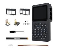 Waveshare Portable Handheld Linux Terminal with 3.5inch Touch Display, 640 × 480, Optical Bonding, Compatible with Pi 4B/5 Portable Development and Debugging Devices, PocketTerm35 Host with Acce