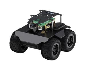Waveshare RaspRover Open-Source 4WD AI Robot,Compatible with Raspberry Pi 5, Dual Controllers, Computer Vision, PI5-4GB Included
