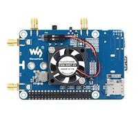 Waveshare RM520N-GL 5G Hat with Case,Compatible with Raspberry Pi/Windows 7/8/10/11, Quad Antennas LTE-A, Global Band, GNSS Positioning, Support 3GPP 16, 4G/3G