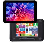 Waveshare RP2350 3.5inch LCD Display Development Board, 320 × 480 Resolution, 65K Color, Dual-Core and Dual-Architecture, Onboard Camera Interface, with Case and Camera