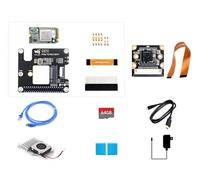 Waveshare RPI5-1GB AI Kit B, Bundle with Raspberry pi 5 1GB, Hailo-8 Acce A, Cooler, Pi5-IMX219-77 Camera, 64GB Micro TF Card and so on