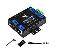 Waveshare RS232/485 to WiFi and Ethernet Converter Module - Industrial Grade Serial Server for RJ45, Modbus and MQTT Gateway