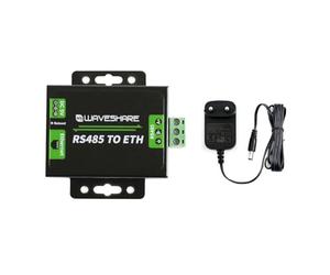 Waveshare RS485 to Ethernet Converter M0 Series 32-bit Arm Processor Supports DNS Domain Name Resolution Customized Registration Packets Heartbeat Packets Configurable Via Webpage Get and Post
