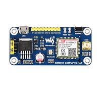 Waveshare SIM800C gsm/GPRS Hat, 2G Communication Data Transmission, Compatible with Raspberry Pi 4B/3B+/3 3B/2B/1B+/1 Zero 2 W/Zero W/Zero/Jetson Nano