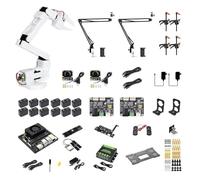 Waveshare SO-ARM101, Open-Source 6-Axis Robotic Arm, Native Support for Hugging Face LeRobot, High-Torque Bus Servo, Photosensitive Resin 3D-Printed Parts, Jetson Orin Nano Kit (SE)