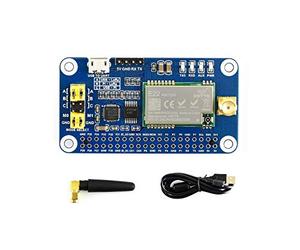 Waveshare SX1262/SX1268 Lora Hat For Raspberry Pi, UART Interface, Comes with a 433MHz Antenna, Suitable for Industrial Manufacturing, Smart Home, Smart Farm, Hotel Scheme