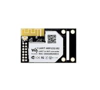 Waveshare UART to WiFi and Ethernet Module, Embedded UART Serial Server, Industrial WiFi Module, Integrated 802.11b/G/N Module