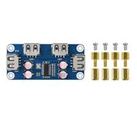 Waveshare USB HUB Board Type B, Compatible with Raspberry Pi Series, Onboard 4 USB 2.0 Ports