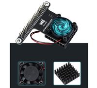 Waveshare X3 Pi Fan HAT para Sunrise X3 Pi Placa de ExpansióN del Ventilador de Enfriamiento con Interfaz GPIO Ventilador de DisipacióN de Calor