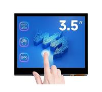 Wavevshare 3.5inch Display for Raspberry Pi Capacitive Touchscreen IPS Monitor LCD 640×480 Resolution with dpi Interface Toughened Glass Cover Support Low Power Consumption