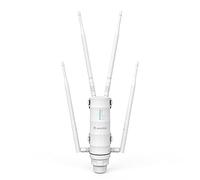 WAVLINK AC1200 - Punto de Acceso inalámbrico de Largo Alcance al Aire Libre, Resistente a la Intemperie, Doble Banda 2,4 + 5G 1200 Mbps, Wi-Fi Ap/repetidor Wi-Fi/Easymesh 3 en 1 con PoE, Puerto