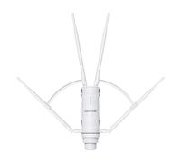 WAVLINK AC1200 Router Mesh para Exteriores, repetidor WiFi Impermeable IP65 de Largo Alcance con PoE pasivo/Activo, Banda Dual 5G+2,4G, 4 Antenas omnidireccionales 7dBi, Compatible con Fat/Fit Ap