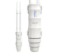 WAVLINK AC600 Outdoor WLAN-Repeater, Outdoor-WLAN-Extender mit Power Over Ethernet, IP65 Wasserdicht, Gigabit RJ45, 2 x 7 dBi-Antennen für 150m Reichweite im Außenbereich