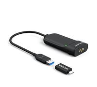 WAVLINK Adaptador multipantalla USB 3.0 a HDMI para Windows y Mac de hasta 2048 x 1152/1920 x 1200 (Negro)