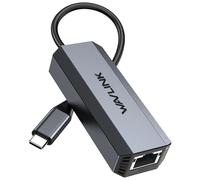 WAVLINK Adaptador USB C a Ethernet 5G, Adaptador Ethernet WAVLINK 5G para computadora portátil, Compatible con Dispositivo Tipo C a Red para MacBook/XPS, etc.