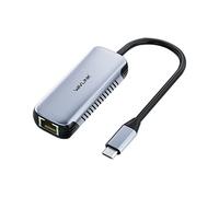 WAVLINK Adaptador USB C A Ethernet de 5 Gbps Convertidor de Red Gigabit USB-C A RJ45 para Computadora Portátil Windows 10/11 OS 11