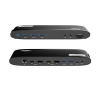 WAVLINK Docking Station para Dos Monitores 5K, 100W PD, 2x4K HDMI, 2x4K/5K DP, 5 USB Puertos, SD/TF, Ethernet, Audio, Dock Station para Mac M1/M2/M3/M4 y Windows