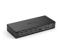 WAVLINK Estación de Acoplamiento para portátil Dual 5K/Quad 4K @60Hz, 20-in-1 Dockingstation mit 4 HDMI, 4 DP für M1/M2/Mac OS/Windows, 100W PD, 2.5G Ethernet Port, 3 USB3.0, 1 USB3.1