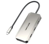 WAVLINK - Estación de acoplamiento triple 4K con HDMI dual, DP de 100 W, 3 USB-A2.0 para dispositivos inalámbricos, compatible con Dell/HP/Lenovo, etc., Windows Systerm