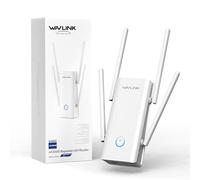 WAVLINK Repetidor WiFi 6 Largo Alcance para Casa, Amplificador Señal WiFi AX3000 con Puerto Ethernet, Extensor WiFi de Doble Banda con Antenas 5 * 5dBi Cobertura hasta 3000sq.ft