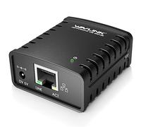 WAVLINK Servidor de impresión Ethernet USB 2.0 Servidor de impresión Ethernet Adaptador LPR de 1 puerto MFT Print con puerto LAN Ethernet de 10100Mbps Compartir una impresora USB estándar con