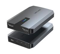 WAVLINK Tarjeta de captura de video HDMI 4K, grabador de video HDMI para transmisión en vivo/juegos con latencia ultra baja, soporte VRR, Plug and Play, compatible con Windows/Mac/Linux/Android