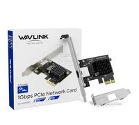 WAVLINK Tarjeta de Red PCIe 1G Base-T, Adaptador Ethernet PCI Express 1000/100/10 Mbps con RTL8111H, Nic 1G para Windows 11/10/8/8.1/7/XP/Vista y Linux con Soporte de Perfil Bajo