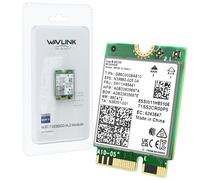 WAVLINK Tarjeta inalámbrica WiFi 7, 8774Mbps Tri-Band BE200 M.2 NGFF Módulo de Red con Bluetooth 5.4, MU-MIMO, WPA3, Soporte Windows 10/11(64-bit) Portátil, No admite Placas Base AMD
