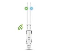 WAVLINK XQAMEU Extensor de Red para Exteriores (Alta Potencia, Impermeable, CPE/WiFi, Punto de Acceso/ruteador/WISP