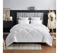 WAVVE Edredón Relleno Nórdico 240x260 cm para Cama 160/180, Edredón de Fibra 450gr/m², Suave, Transpirable para Invierno (260x240 cm)