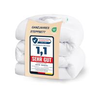 WAVVE Nordico Cama 90 Edredón de Fibra 300gr/m², Ligero, Suave, Transpirable (155x220 cm, Blanco)