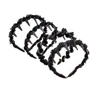 Wavy Headband, Rhinestone Hair Accessories, 4.72in Elegant Hair Fashion, Secure Non Slip Grip, Lightweight Comfortable Wear for Weddings, Parties, Holidays, Everyday Use, Summer Look