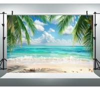 WaW - Fondo fotográfico (2,7 x 1,8 m), diseño de playas tropicales