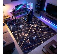 WAWFONG Alfombra Silla Ruedas Gaming Oficina Alfombra Silla Escritorio Alfombrilla Protectora para Silla de Oficina Tapete de Protección para Madera/Baldosas Laminado parqué Suelos Duros 130 x 160 cm