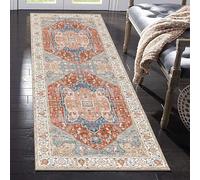 WAWFONG Alfombras de Pasillo Larga Alfombra para Cocina Alfombra Antideslizante Geometría Moderno Alfombras Grandes Lavable Alfombras Entrada Interiores 80 x 350 cm para Salón Dormitorio Lavadero