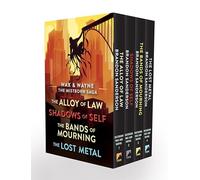 Wax and Wayne, the Mistborn Saga Boxed Set: Alloy of Law, Shadows of Self, Bands of Mourning, and the Lost Metal