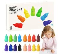 Wax Coloring Crayons Washable Finger - Wax Crayons, Kids Art Supplies Easy