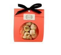 Wax Melts Artesanales Esencia a Mora - 12 piezas Aromáticas - Cera de soja - Ideal para quemador - Aromas a escoger - Figuras aleatorias (Cerezo en flor)