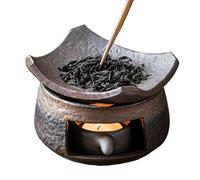 Wax Melts Warmer - Handmade Ceramic Oil Burner | Aromatherapy Wax Heater - Decorative Ceramic Fragrance Warmer for Bedroom, Bathroom, Kitchen, Yoga, Meditation or Home Relaxation Spaces