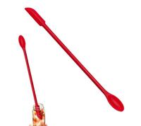 Wax Seal Spatula - Silicone Double-Ended Spatula | Anti-Scald Stamp Wax Scraper Spatula, Dustproof Spatula Wax Arts Compact Spoon For Skin Care, Makeup, Bread, Dessert, Wax Stamp